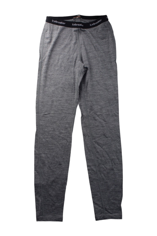 A Grey Base Layers from Icebreaker in size 12Y for neutral. (Front View)