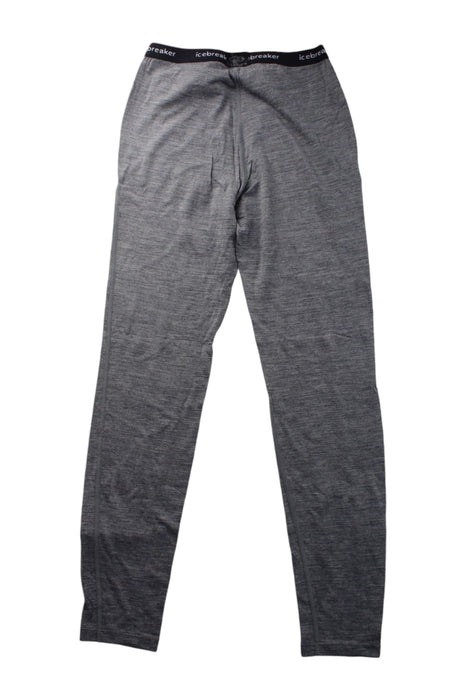 A Grey Base Layers from Icebreaker in size 12Y for neutral. (Back View)