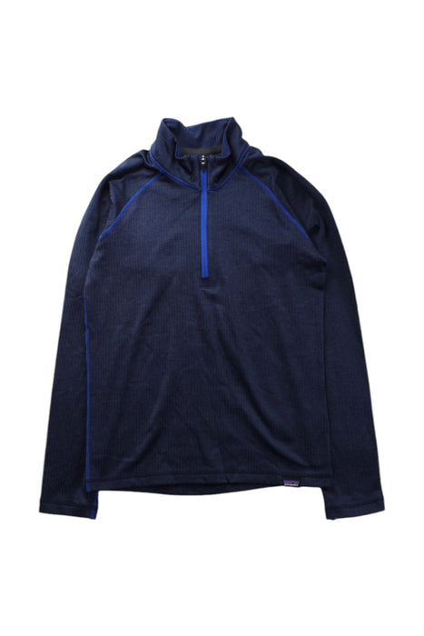 A Navy Active Tops from Patagonia in size 8Y for neutral. (Front View)