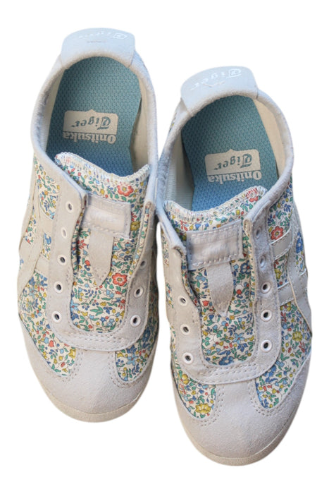 A Multicolour Sneakers from Onitsuka Tiger in size 6T for girl. (Back View)