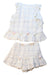 A White Shorts Sets from Nicholas & Bears in size 6T for girl. (Front View)