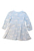 A Blue Long Sleeve Dresses from Jacadi in size 5T for girl. (Back View)