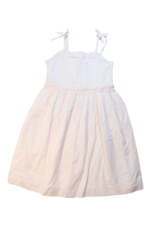 A White Sleeveless Dresses from Fleur Harris in size 6T for girl. (Front View)