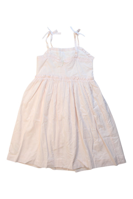 A White Sleeveless Dresses from Fleur Harris in size 6T for girl. (Back View)