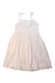 A White Sleeveless Dresses from Fleur Harris in size 6T for girl. (Back View)