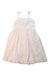 A White Sleeveless Dresses from Fleur Harris in size 6T for girl. (Back View)