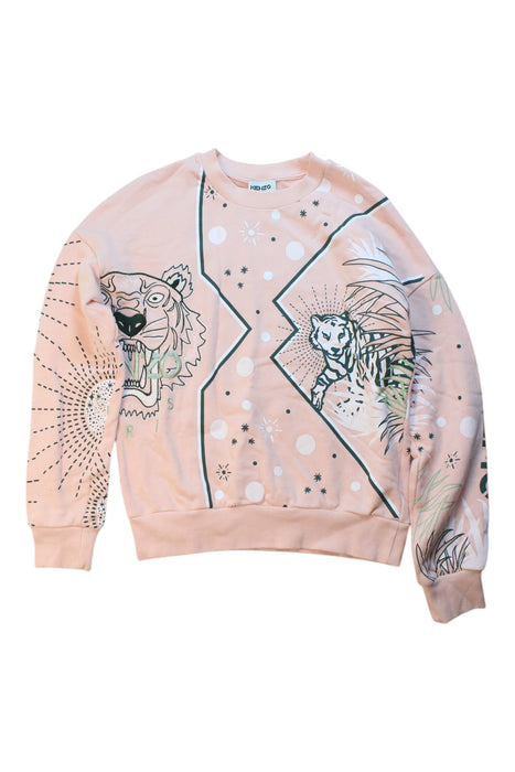 A Multicolour Crewneck Sweatshirts from Kenzo in size 14Y for girl. (Front View)