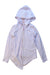 A White Zippered Sweatshirts from Moody Tiger in size 8Y for girl. (Front View)