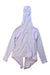 A White Zippered Sweatshirts from Moody Tiger in size 8Y for girl. (Back View)