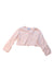 A Pink Cardigans from Jacadi in size 4T for girl. (Front View)