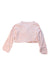 A Pink Cardigans from Jacadi in size 4T for girl. (Back View)