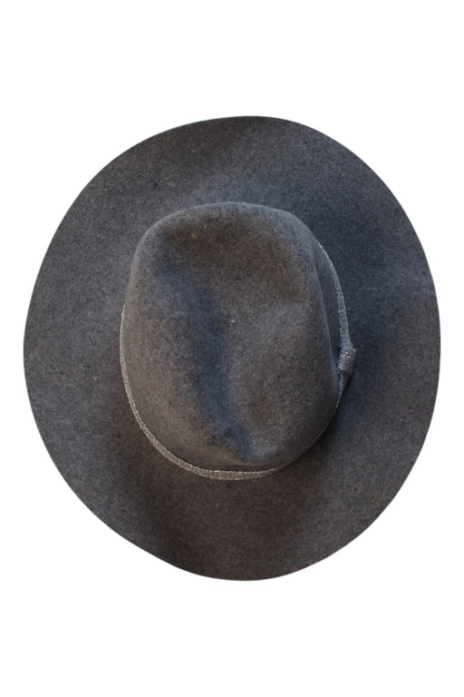 A Grey Winter Hats from Seed in size O/S for girl. (Front View)