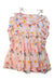 A Multicolour Sleeveless Dresses from Velveteen in size 10Y for girl. (Back View)
