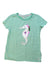 A Green Short Sleeve Tops from Joules in size 10Y for girl. (Front View)