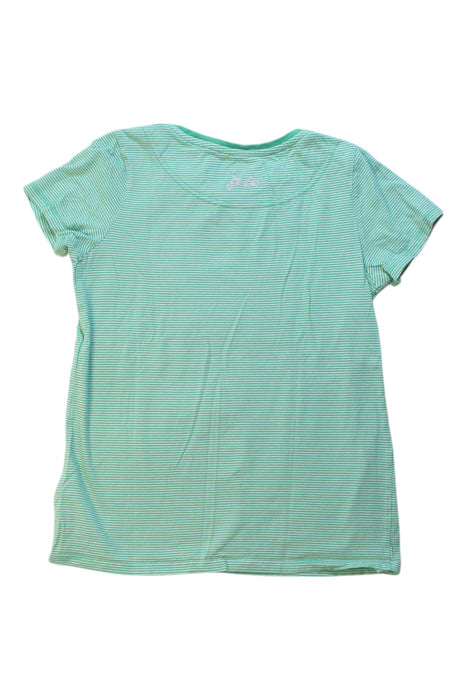 A Green Short Sleeve Tops from Joules in size 10Y for girl. (Back View)