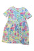 A Multicolour Short Sleeve Dresses from Joules in size 10Y for girl. (Front View)