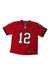 A Red Short Sleeve T Shirts from Nike in size 7Y for boy. (Front View)