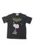 A Black Short Sleeve T Shirts from MC2 Saint Barth in size 8Y for boy. (Front View)