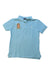 A Blue Short Sleeve Polos from Polo Ralph Lauren in size 6T for boy. (Front View)