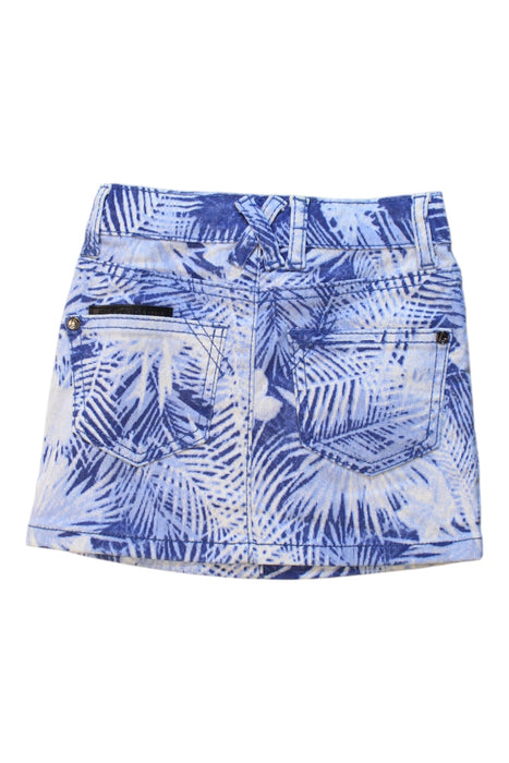 A Blue Short Skirts from Eleven Paris in size 2T for girl. (Back View)