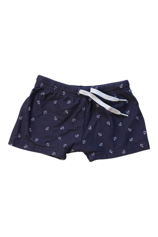 A Navy Swim Shorts from Patachou in size 12-18M for boy. (Front View)