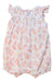 A Pink Sleeveless Rompers from Petit Bateau in size 6-12M for girl. (Front View)