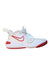 A White Sneakers from Nike in size 5T for boy. (Front View)