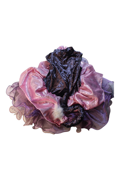A Pink Halloween Costumes from Retykle in size 2T for girl. (Back View)