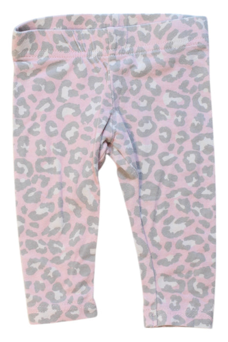 A Pink Leggings from Seed in size 0-3M for girl. (Front View)