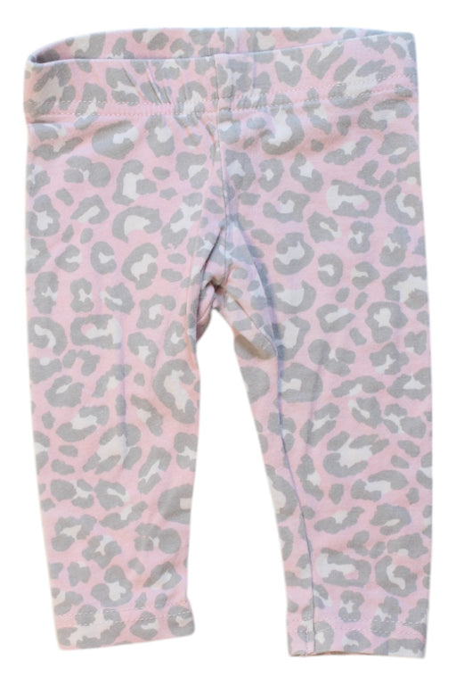 A Pink Leggings from Seed in size 0-3M for girl. (Front View)