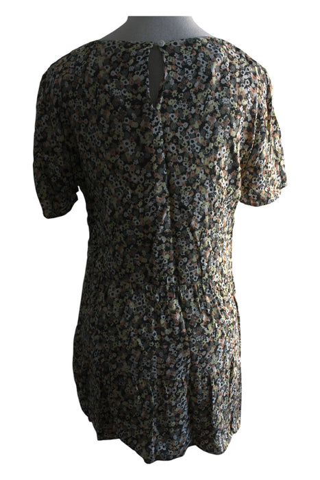 A Multicolour Short Sleeve Dresses from Seraphine in size M for maternity. (Back View)