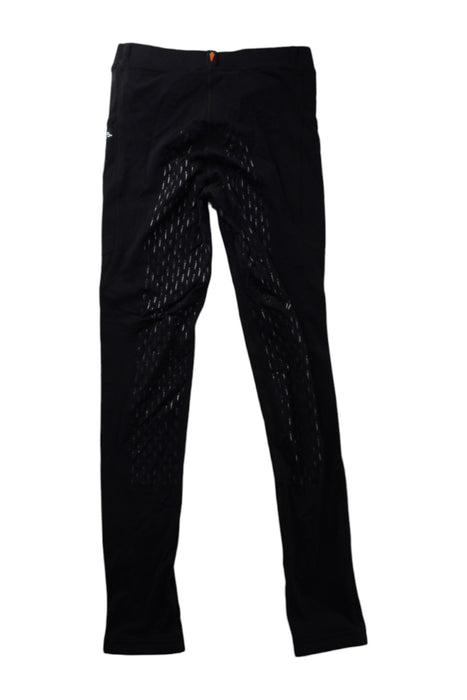 A Black Leggings from Kerrits in size 12Y for girl. (Back View)