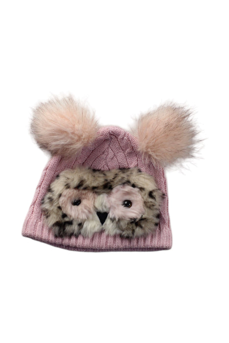A Pink Winter Hats from Seed in size O/S for neutral. (Front View)