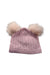 A Pink Winter Hats from Seed in size O/S for neutral. (Back View)