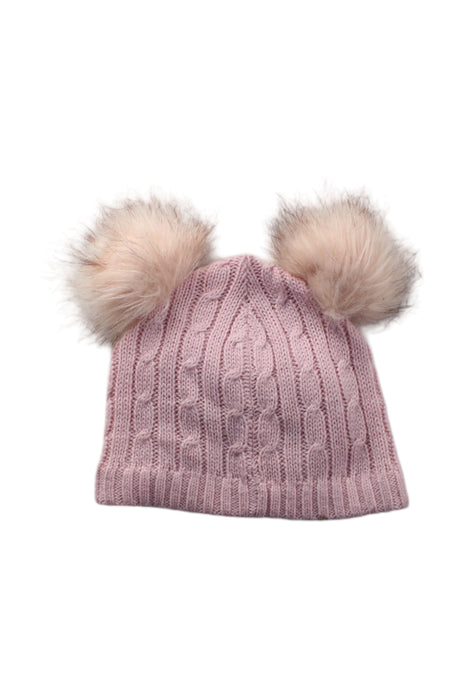 A Pink Winter Hats from Seed in size O/S for girl. (Back View)
