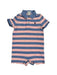 A Pink Short Sleeve Rompers from Ralph Lauren in size 6-12M for boy. (Front View)