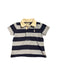 A Navy Short Sleeve Polos from Ralph Lauren in size 6-12M for boy. (Front View)