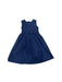 A Navy Sleeveless Dresses from Malvi & Co. in size 6T for girl. (Front View)