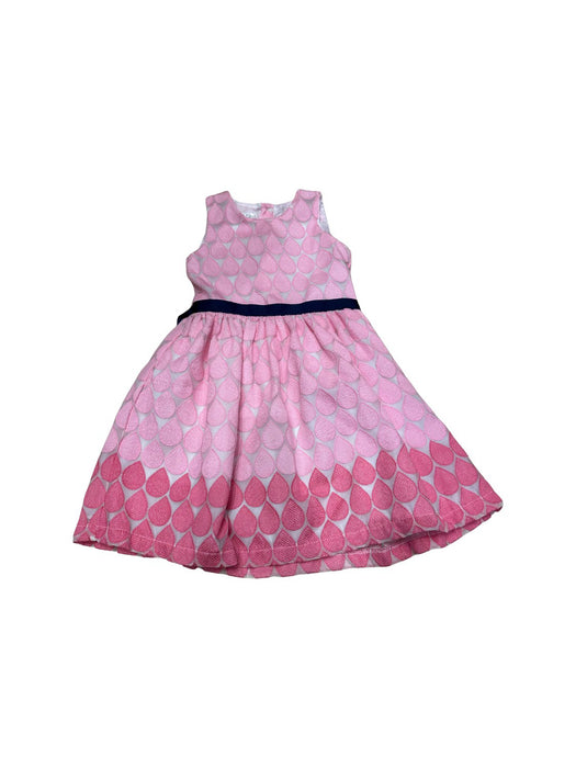 A Pink Sleeveless Dresses from Joe-Ella in size 5T for girl. (Front View)