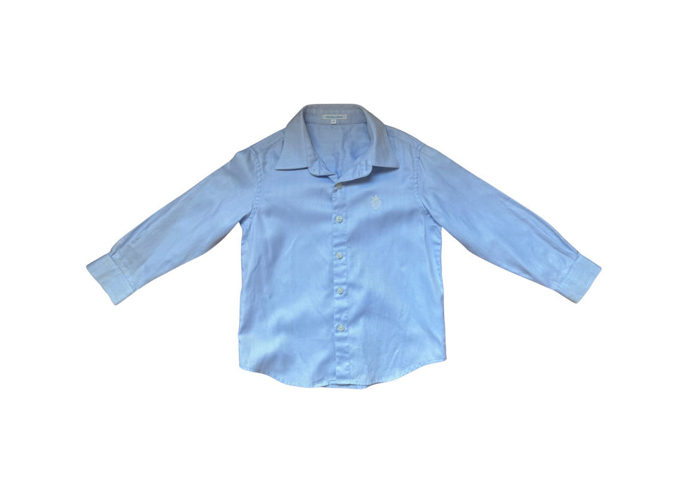 A Blue Long Sleeve Shirts from Nicholas & Bears in size 6T for boy. (Front View)