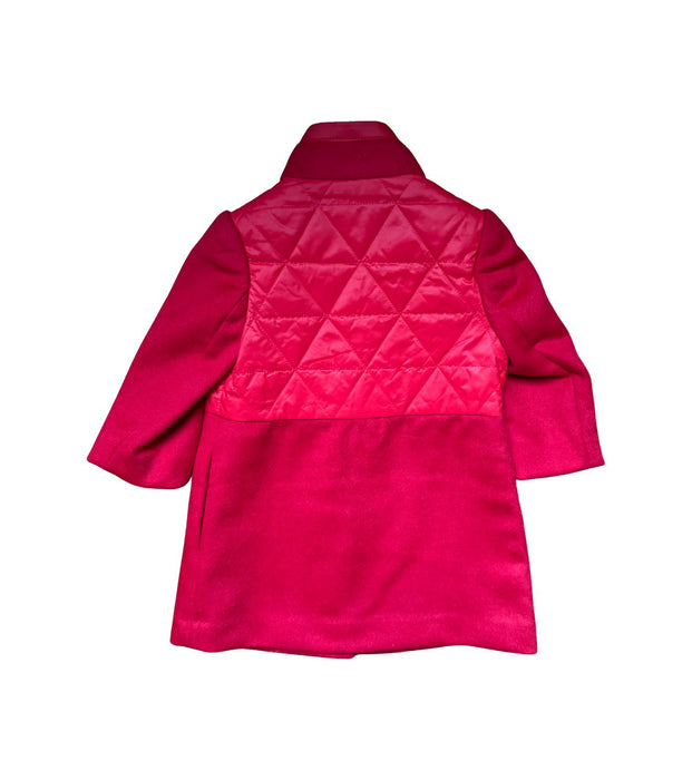 A Red Coats from Ferrari in size 12-18M for girl. (Back View)
