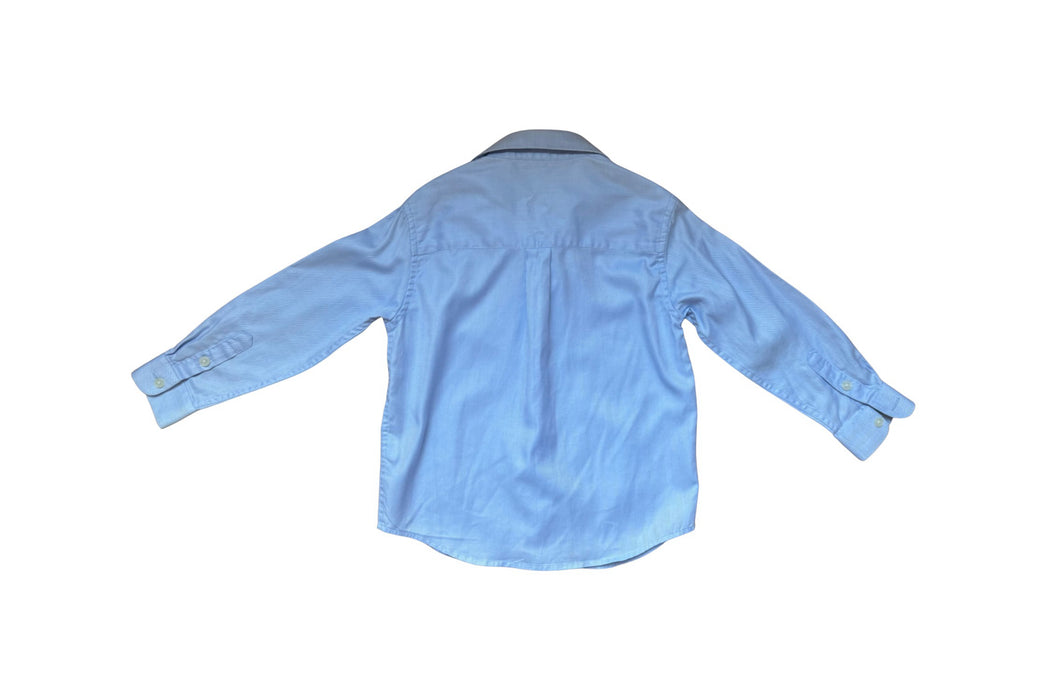 A Blue Long Sleeve Shirts from Nicholas & Bears in size 6T for boy. (Back View)