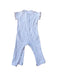 A Pink Short Sleeve Rompers from Petit Maison Kids in size 6-12M for neutral. (Back View)
