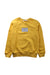 A Yellow Crewneck Sweatshirts from Calvin Klein in size 8Y for neutral. (Front View)