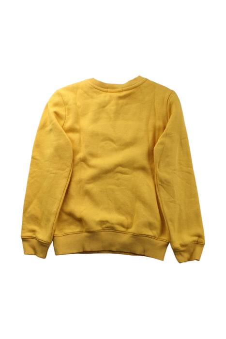 A Yellow Crewneck Sweatshirts from Calvin Klein in size 8Y for neutral. (Back View)