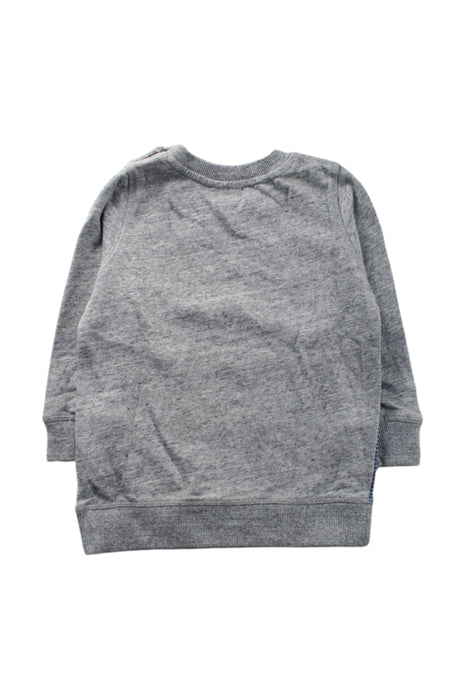 A Grey Crewneck Sweatshirts from Seed in size 18-24M for boy. (Back View)