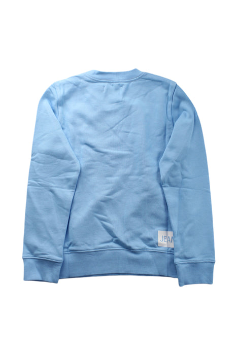 A Blue Crewneck Sweatshirts from Calvin Klein in size 8Y for neutral. (Back View)