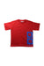 A Red Crewneck Sweatshirts from Calvin Klein in size 8Y for boy. (Front View)