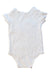 A White Short Sleeve Bodysuits from Ralph Lauren in size 3-6M for boy. (Back View)