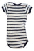 A Navy Short Sleeve Bodysuits from Petit Bateau in size 3-6M for boy. (Back View)